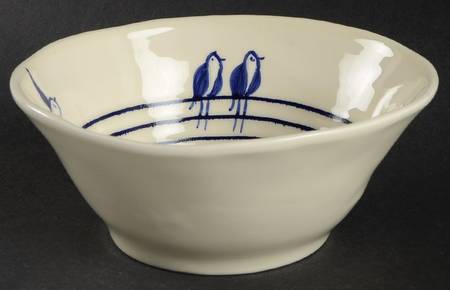 Birds On A Wire Soup/Cereal Bowl