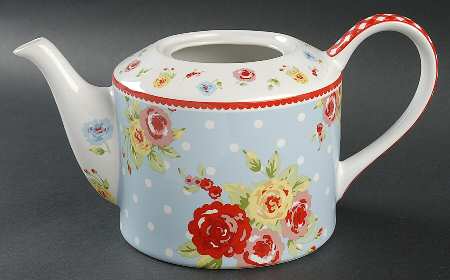 New Country Teapot No Lid