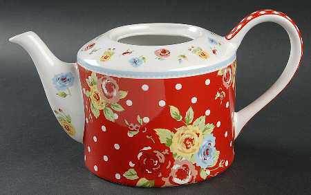 New Country Teapot No Lid