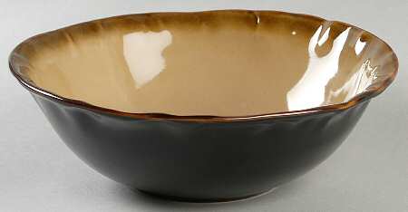 Abalone Gold (Round) Soup/Cereal Bowl