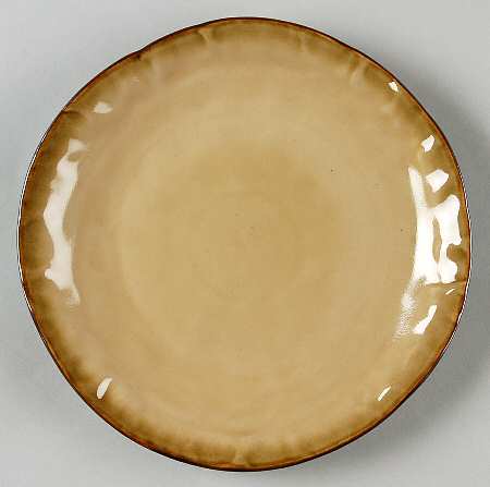 Abalone Gold (Round) Salad Plate