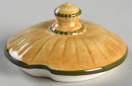 Grape Pattern Lid for Sugar Bowl