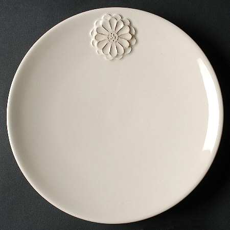 A2A3 Cream Salad Plate
