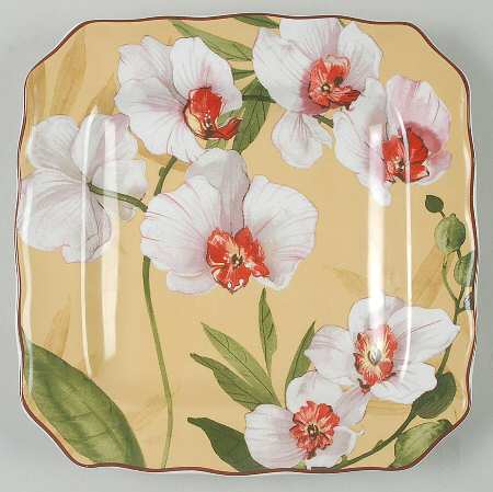 Savannah Breeze Square Salad Plate