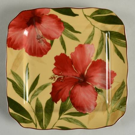 Savannah Breeze Square Appetizer Plate