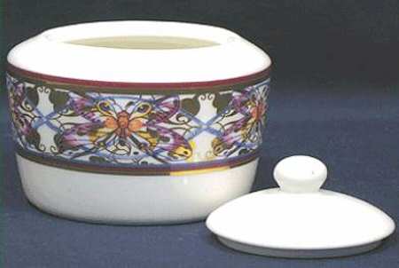 Sari Sugar Bowl & Lid