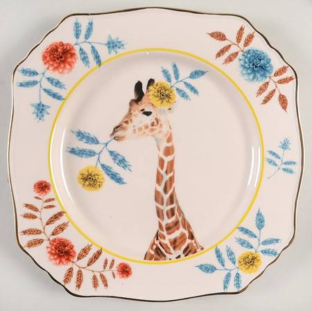 Nature Table Square Salad/Dessert Plate