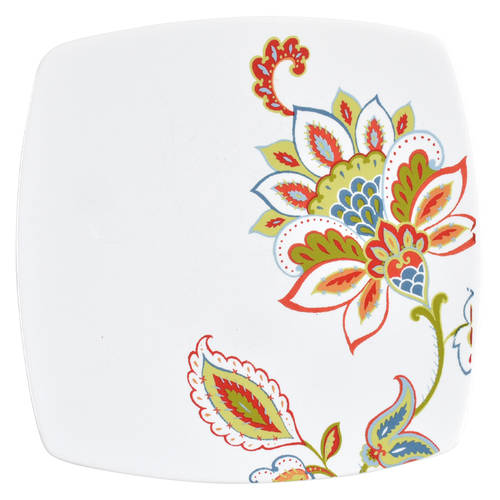 Jacobean Trail Square Appetizer Plate