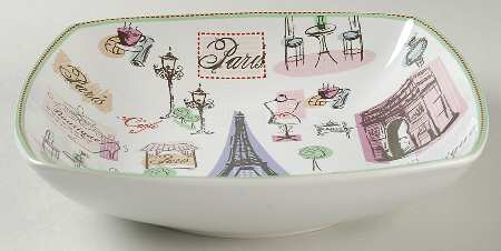 Tres Chic Paris Soup/Cereal Bowl