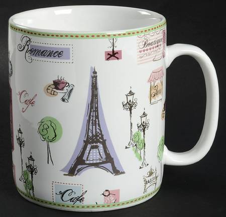 Tres Chic Paris Jumbo Mug