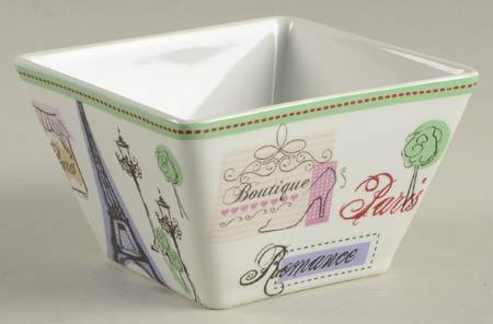 Tres Chic Paris Individual Appetizer Bowl