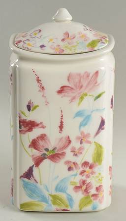 Garden Beauty Large Canister & Lid