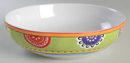 Kaleidoscope 11" Round Serving Bowl
