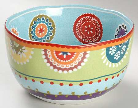 Kaleidoscope Soup/Cereal Bowl