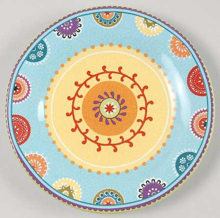 Kaleidoscope Appetizer Plate