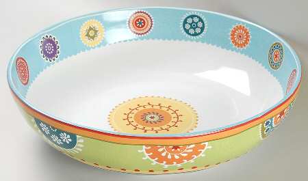 Kaleidoscope 11" Round Serving Bowl