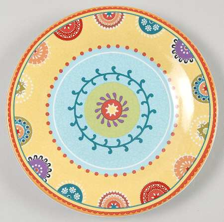 Kaleidoscope Appetizer Plate