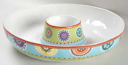 Kaleidoscope 1 Piece Chip & Dip
