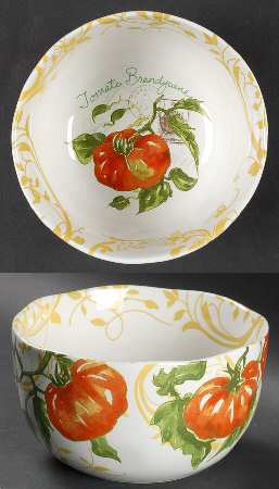 Heirloom Tomatoes Soup/Cereal Bowl