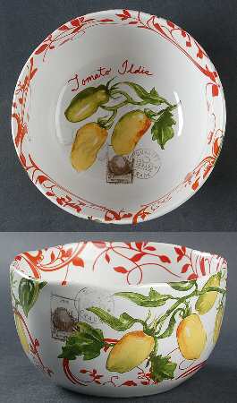 Heirloom Tomatoes Soup/Cereal Bowl