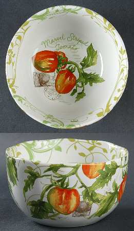 Heirloom Tomatoes Soup/Cereal Bowl