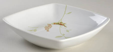 Chintz Birds Square Soup Bowl