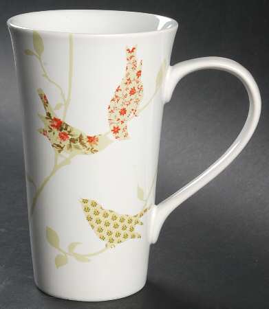 Chintz Birds Latte Mug