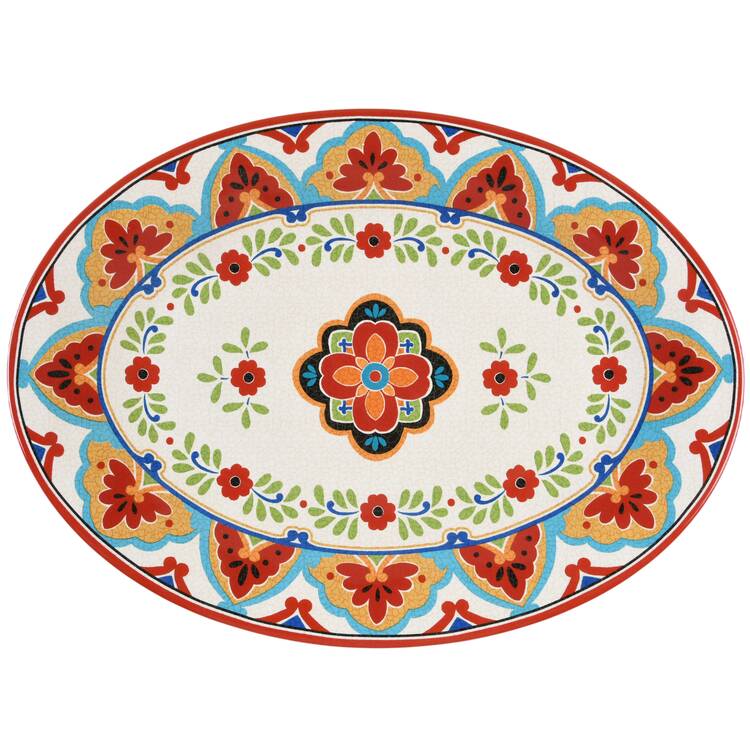 El Centro 17" Oval Serving Platter