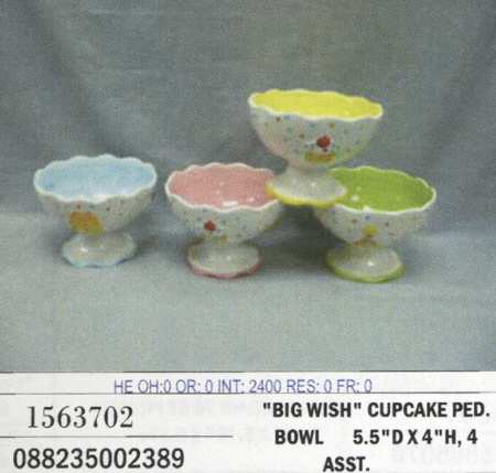 Big Wish Footed Ice Cream Cup