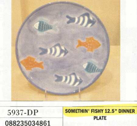 Somethin' Fishy Dinner Plate