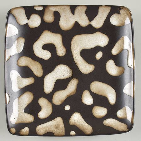 Safari Giraffe White Salad Plate