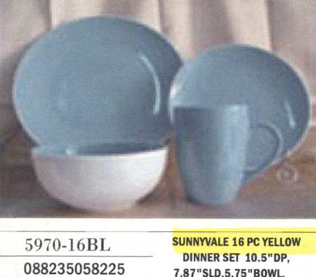 Sunnyvale Blue Dinner Plate