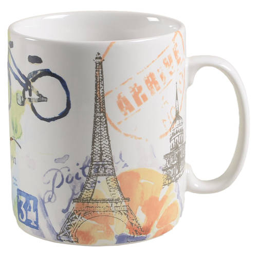Paris Travels Jumbo Mug