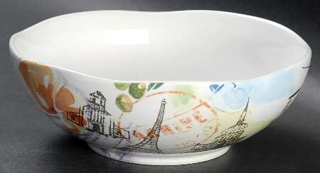 Paris Travels Soup/Cereal Bowl