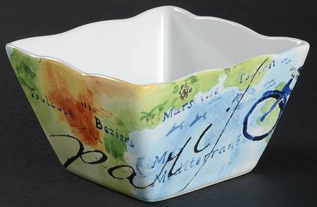 Paris Travels Individual Appetizer Bowl