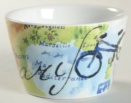 Paris Travels Individual Appetizer Bowl