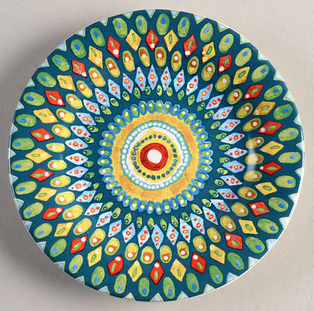 Mayan Jewel Appetizer Plate