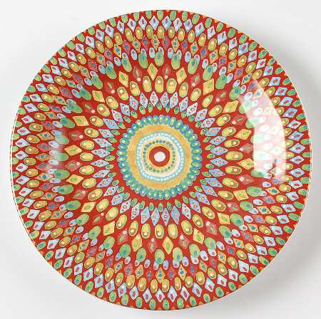 Mayan Jewel Salad Plate