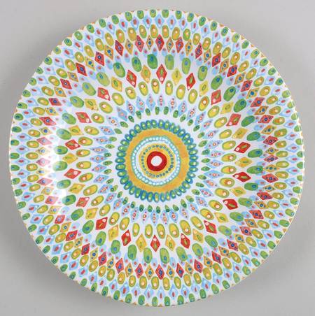 Mayan Jewel Salad Plate