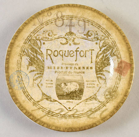 French Vintage Appetizer Plate