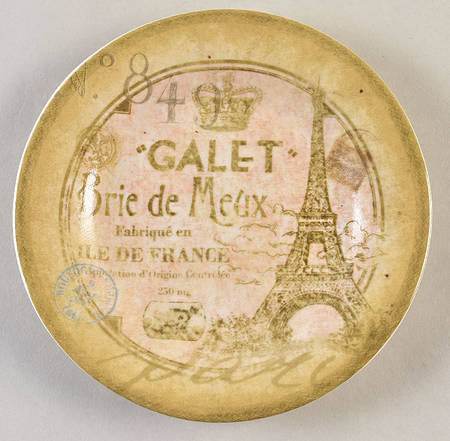French Vintage Appetizer Plate