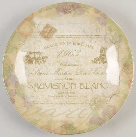 French Vintage Salad Plate