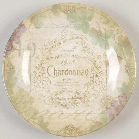 French Vintage Appetizer Plate