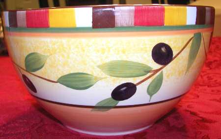 Tuscan Olive Soup/Cereal Bowl
