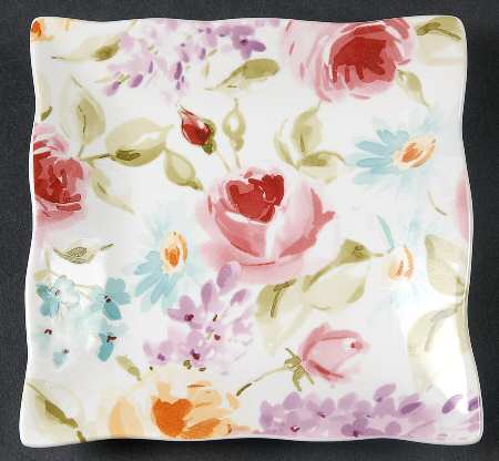 Floral Fete Appetizer Plate by 222 Fifth (PTS)