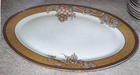AJZ2 14" Oval Serving Platter