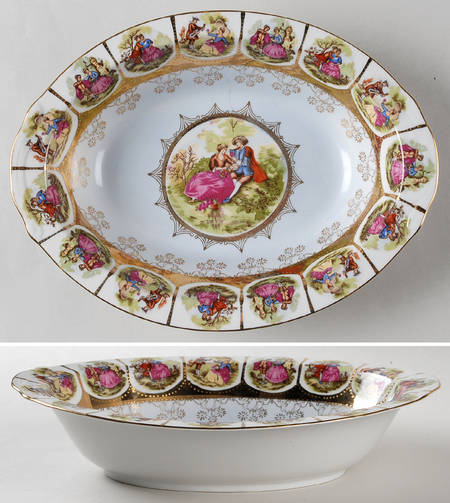 AAA3 11" Oval Vegetable Bowl