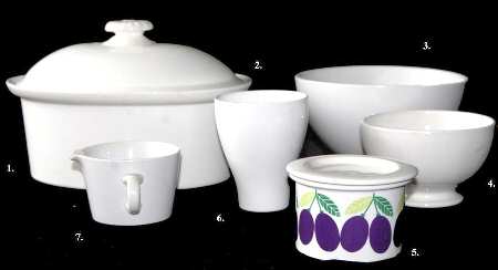 Vintage White by Arabia of Finland