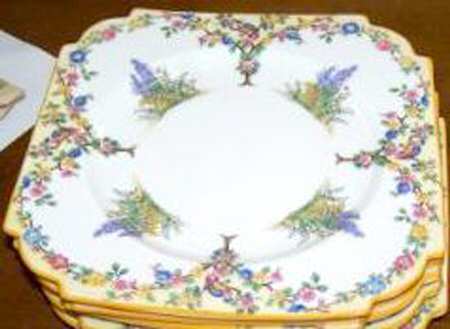 B426 Square Salad Plate