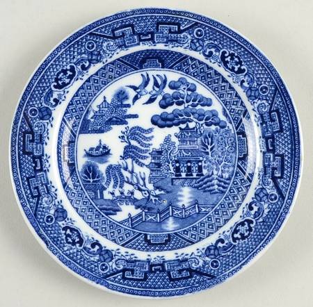 Willow Blue (Smooth) Bread & Butter Plate